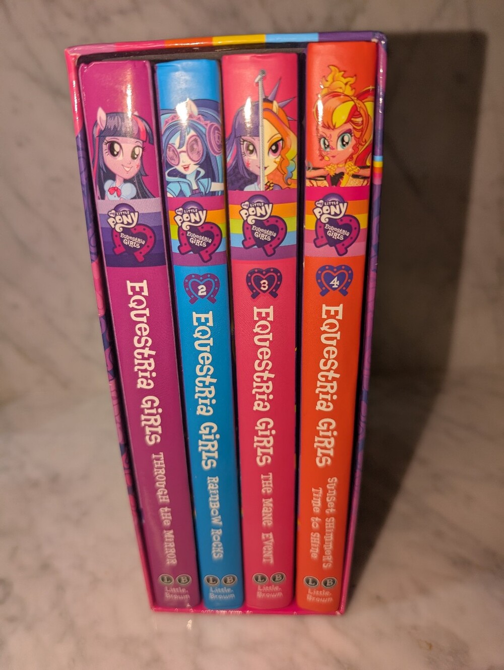 🌈 My Little Pony Equestria Girls Friendship Through The Ages Boxed Set 4 Books